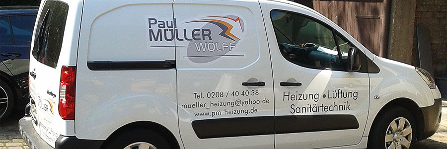 Paul Müller Wolff Firmenfahrzeug